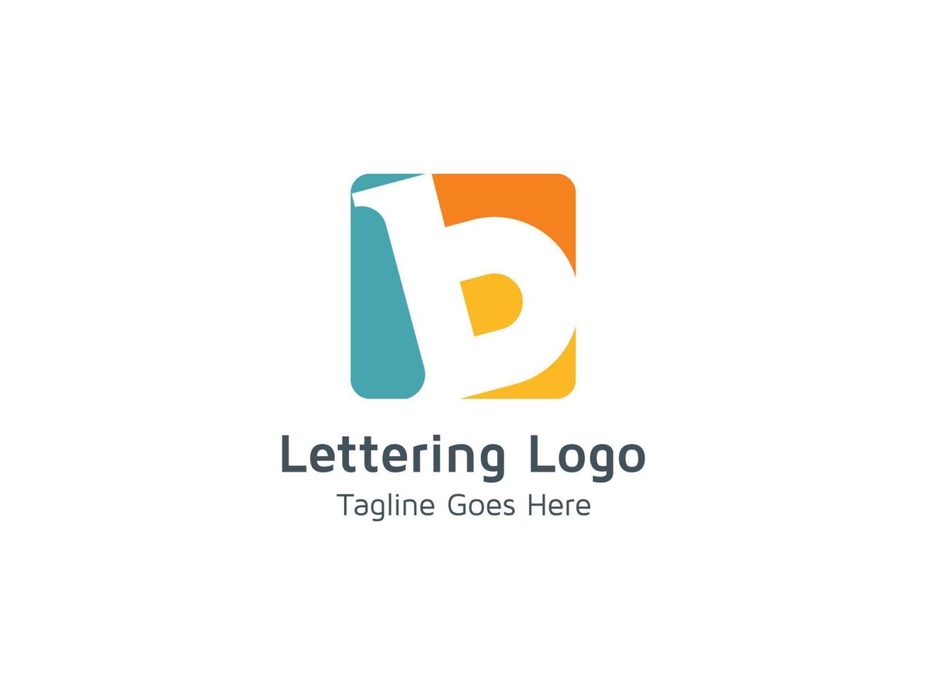 lettera b logo modello di design creativo gratuito pro vettore
