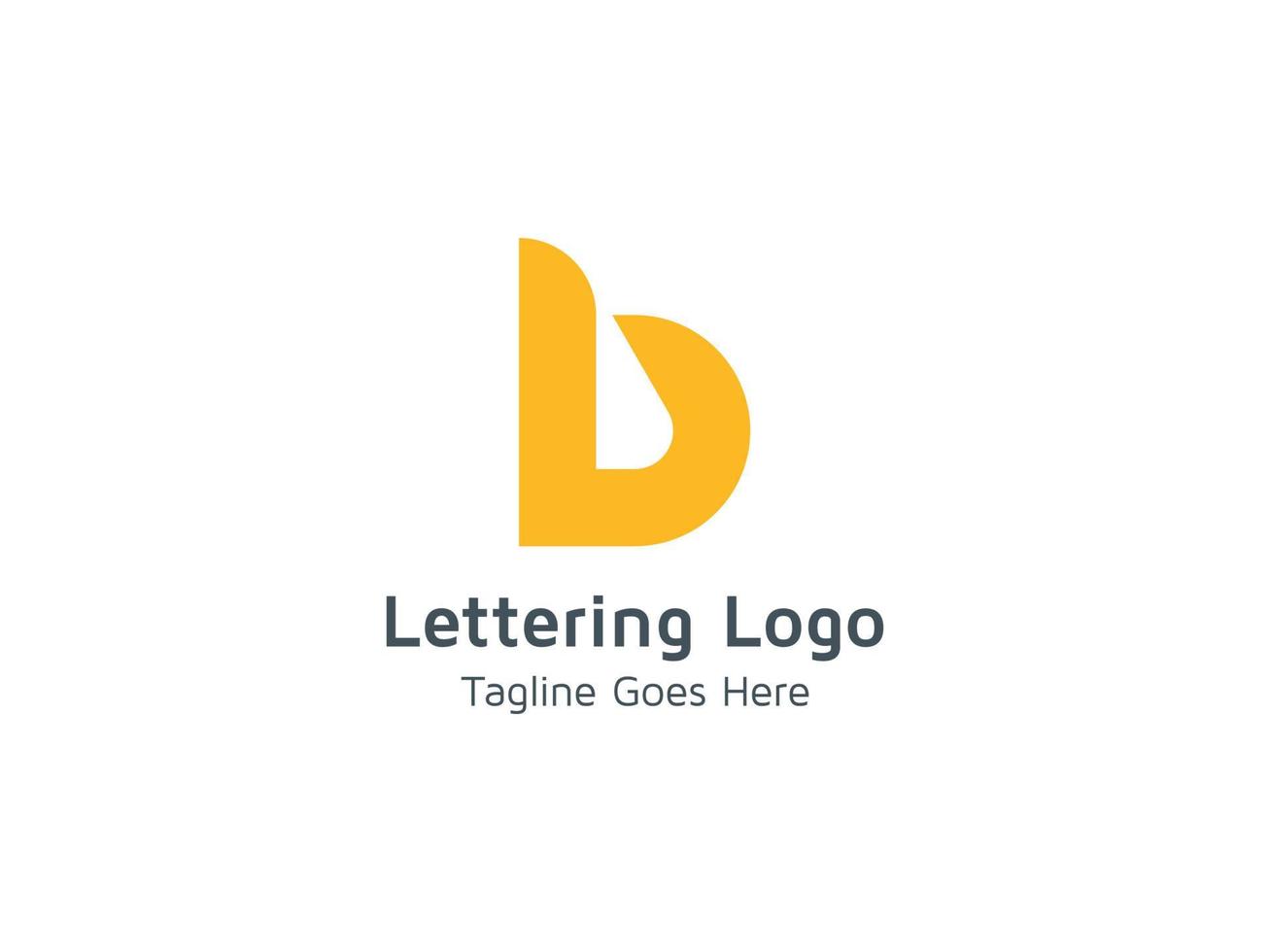 lettera b logo modello di design creativo gratuito pro vettore