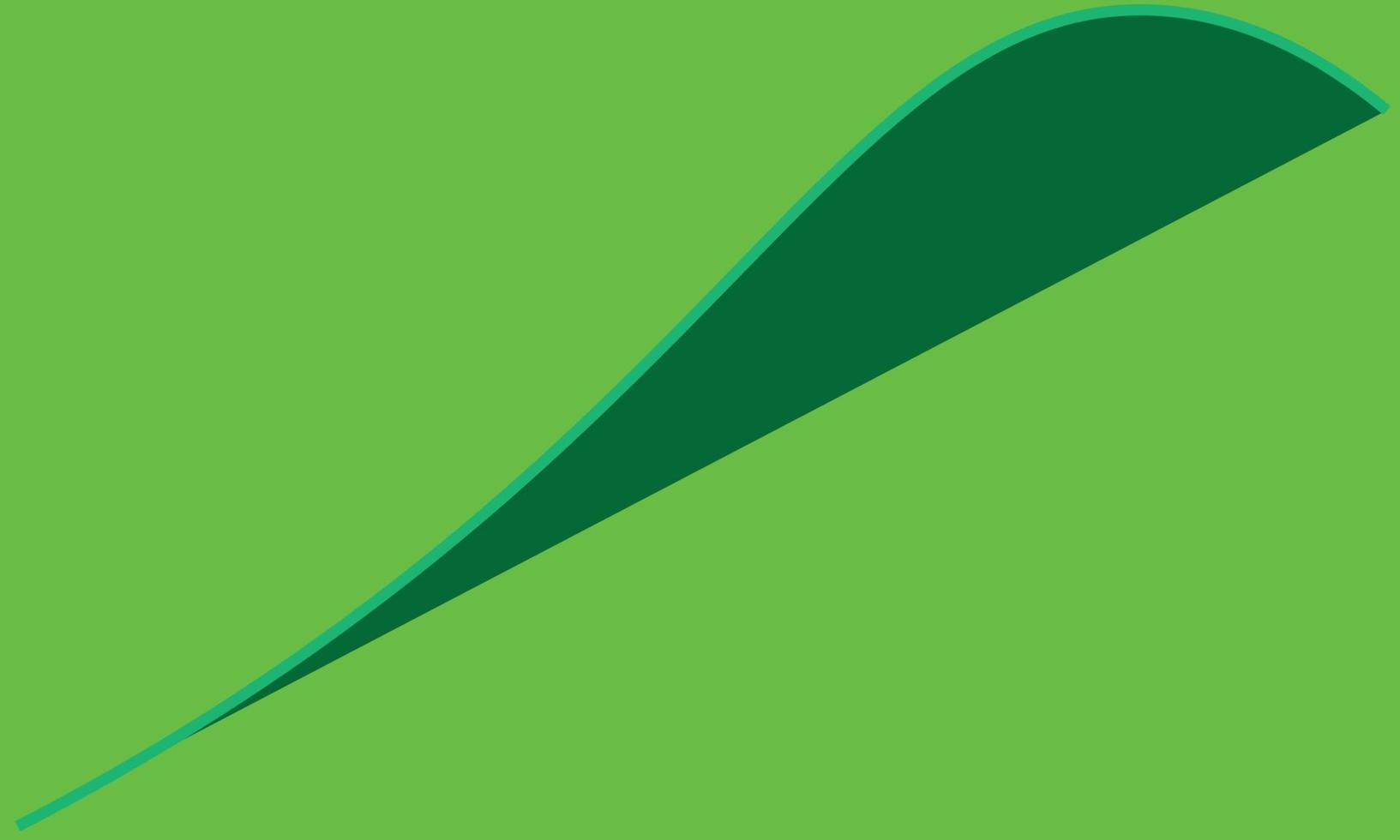 sfondo verde e motivo vettore