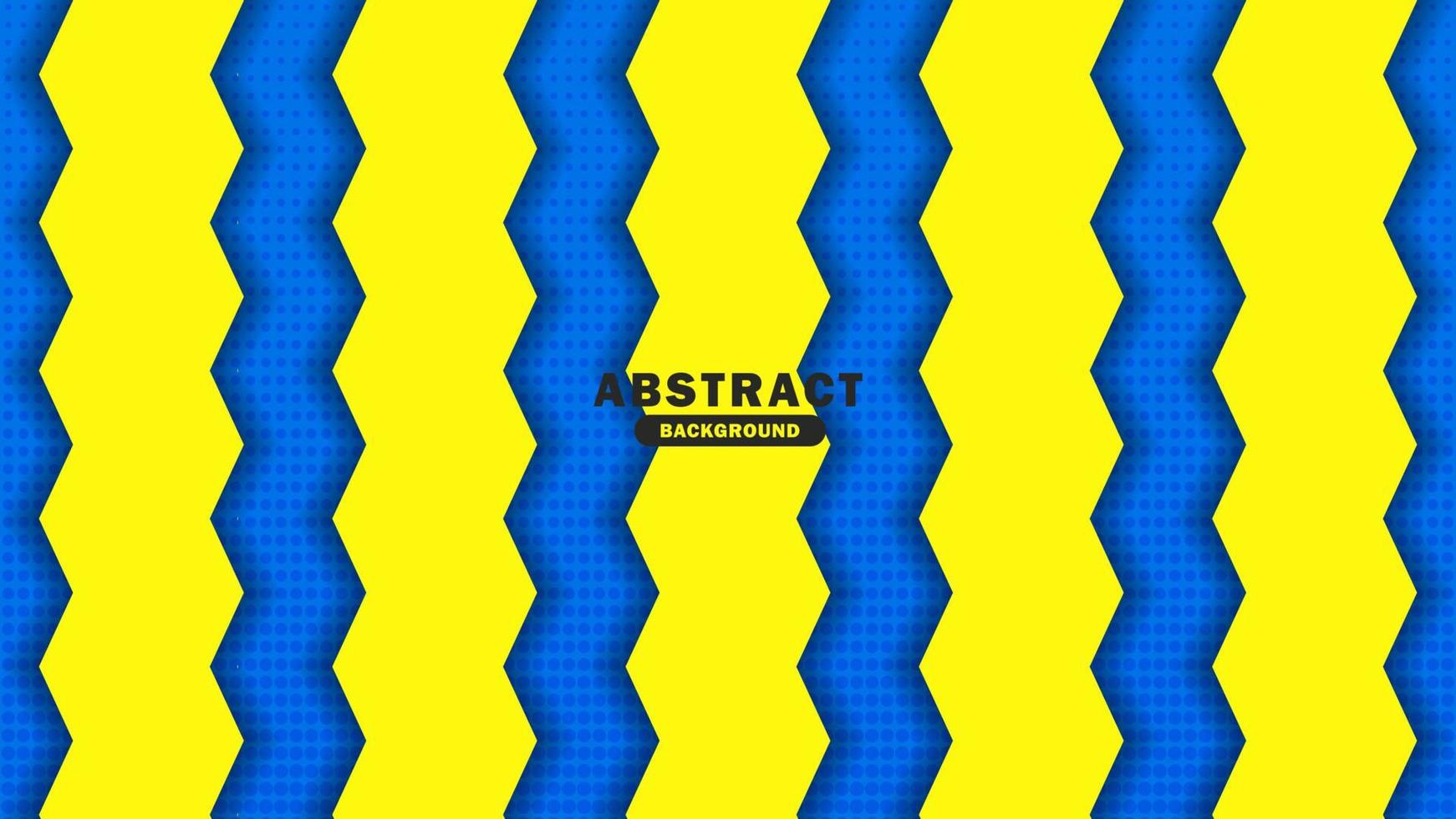 sfondo blu e giallo con strisce. grafico futuristico moderno dei pantaloni a vita bassa del fondo astratto. disegno di struttura del fondo astratto di vettore