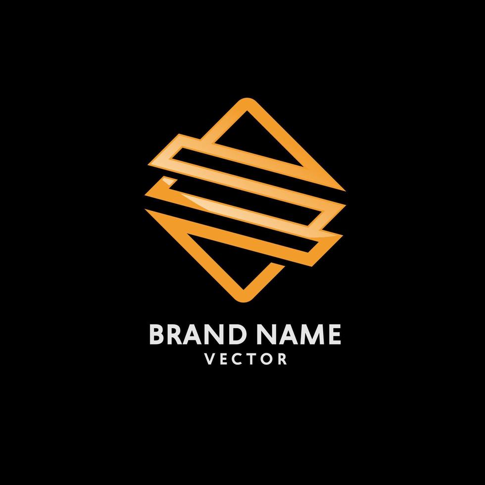 s lettera linea arte monogramma logo design vector