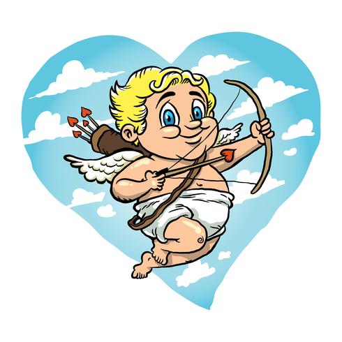 Illustrazione vettoriale Cupido