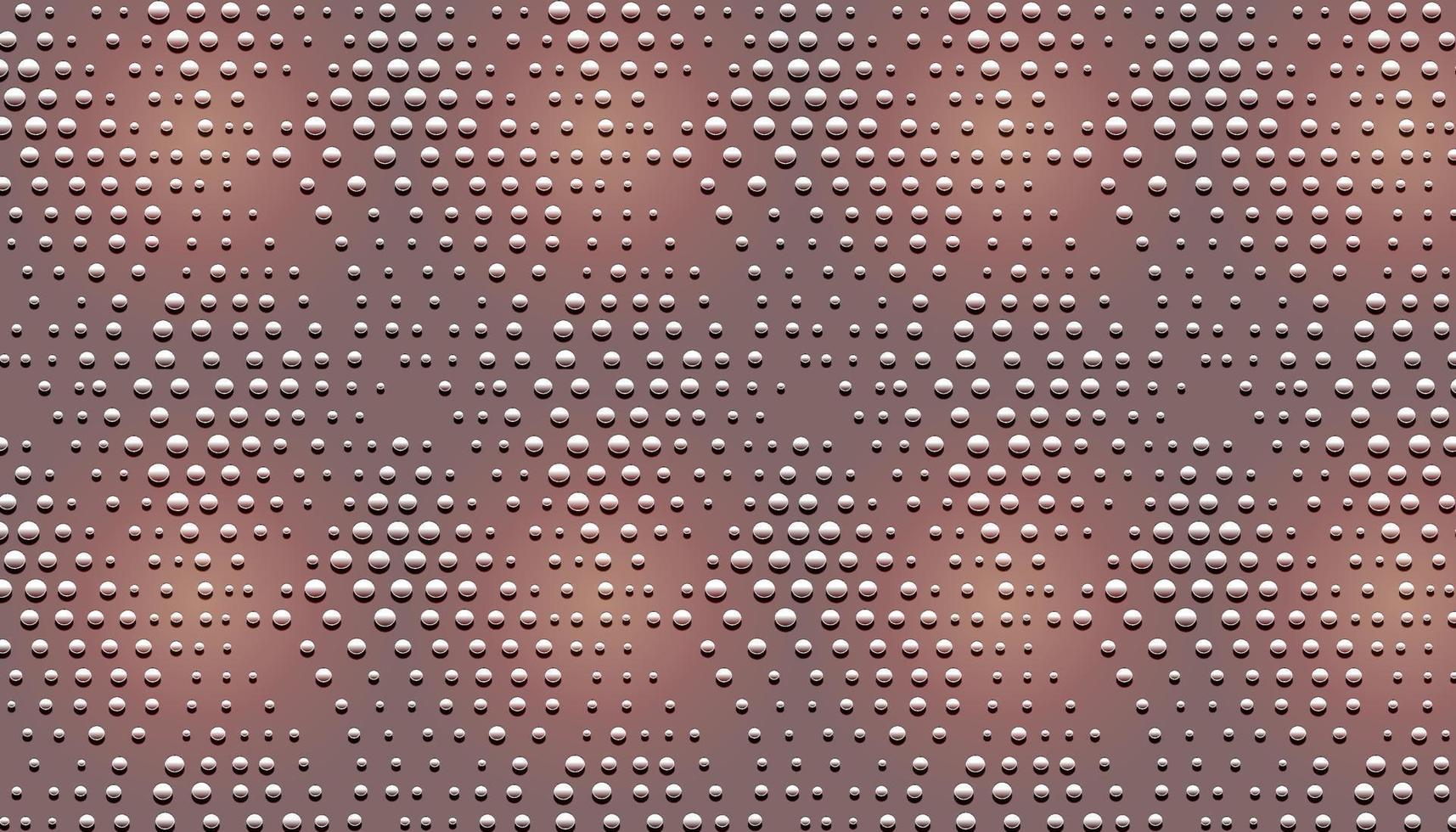 texture di sfondo in metallo con punti dossi. vettore
