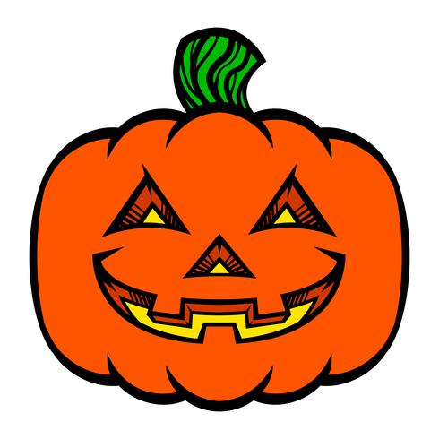 Illustrazione vettoriale di Jack O&#39;Lantern