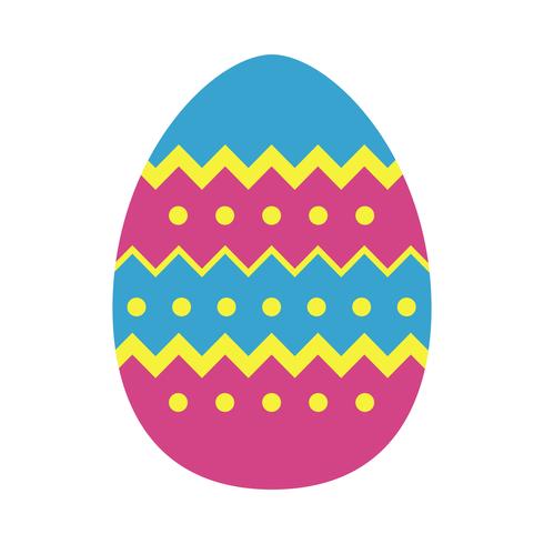 Icona di vettore dell&#39;uovo di Pasqua
