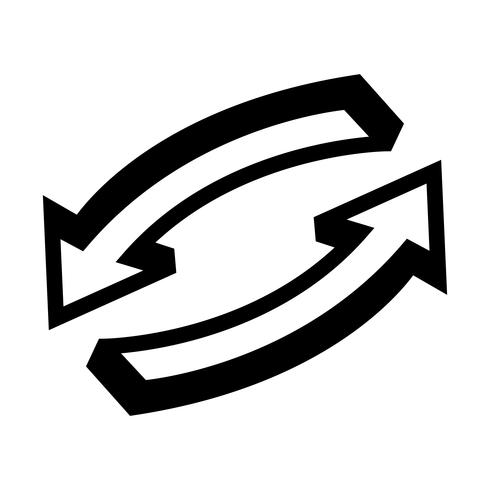 Icona della freccia vettore