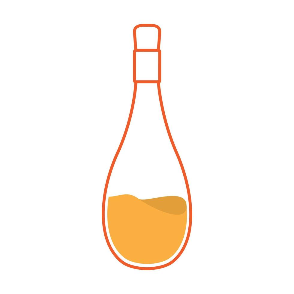 linee bottiglia di profumo di lusso logo classico simbolo icona grafica vettoriale illustrazione idea creativa