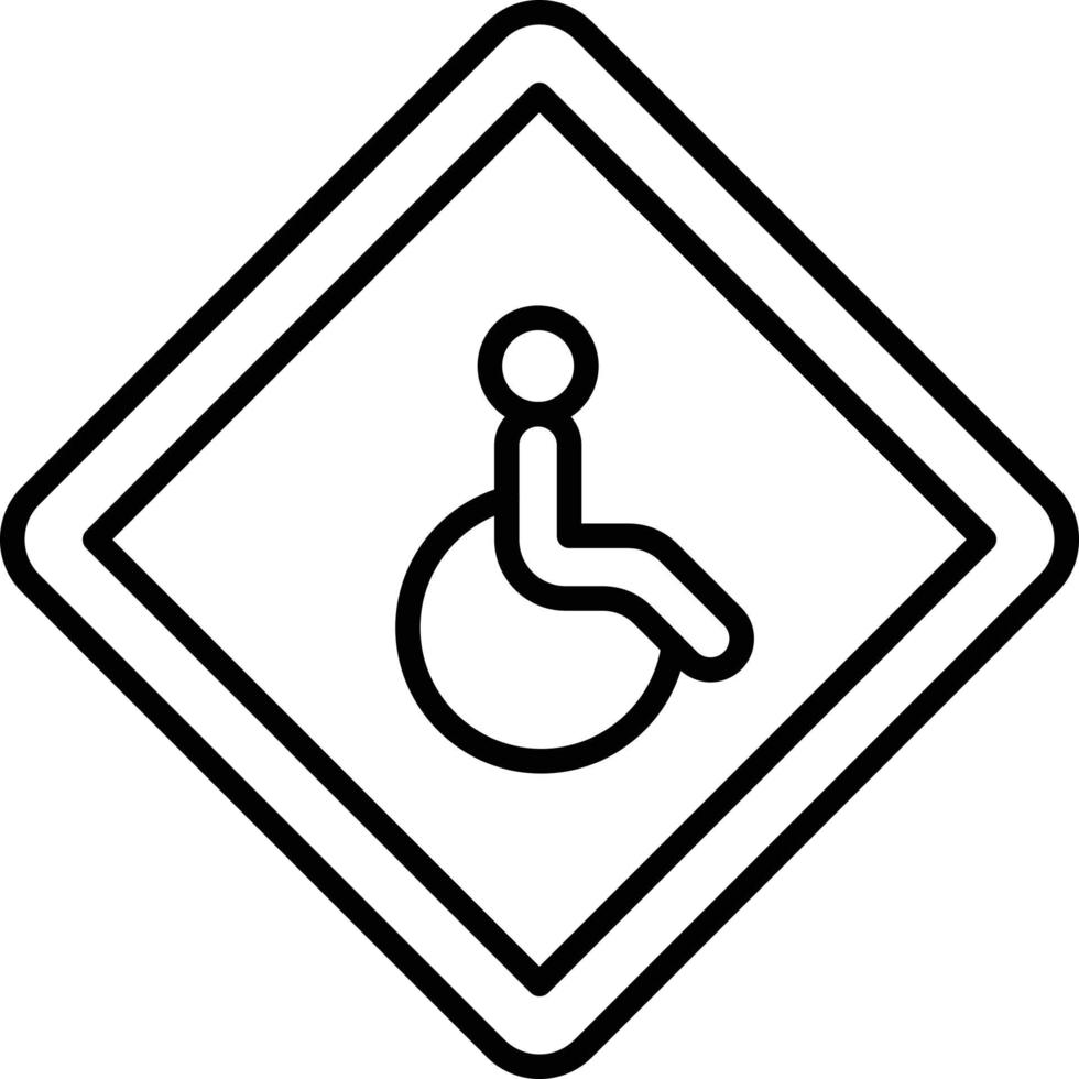 stile icona disabilitato vettore