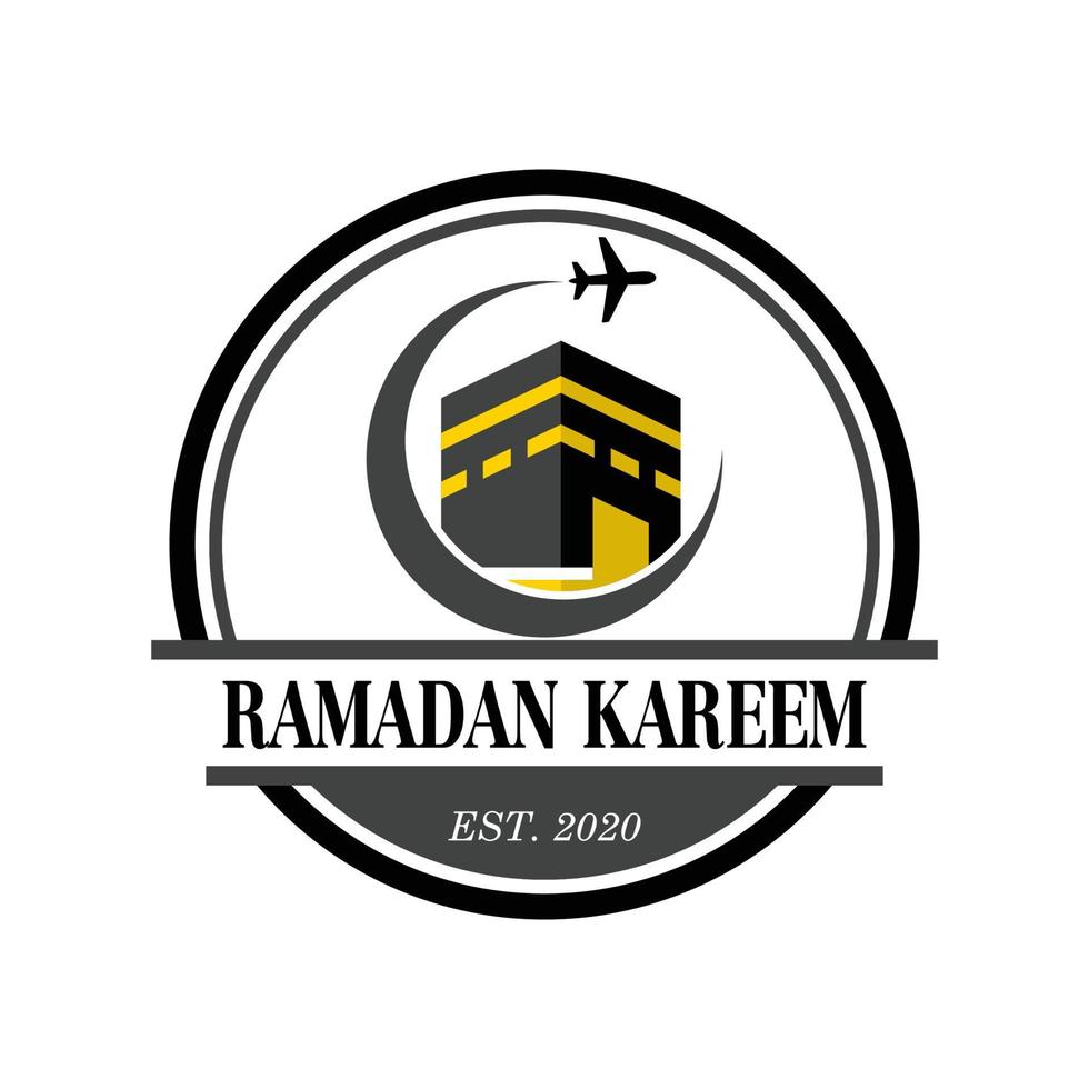 logo ramadan, vettore logo musulmano