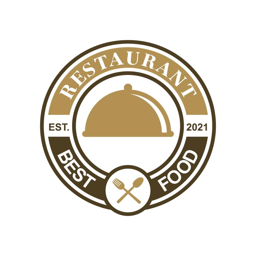 logo ristorante, vettore logo cibo