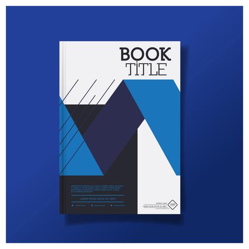 Brochure Design, Copertina Layout moderno, Rapporto annuale, Flyer in A4 Poster Flyer Brochure Cover Design. vettore