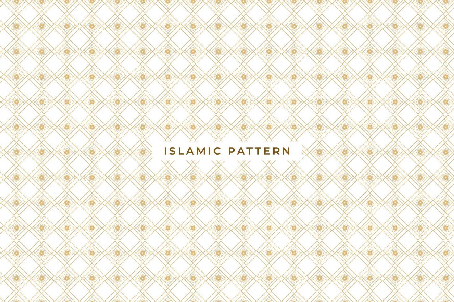 motivo islamico, motivo geometrico, ornamento islamico vettoriale, sfondo. vettore