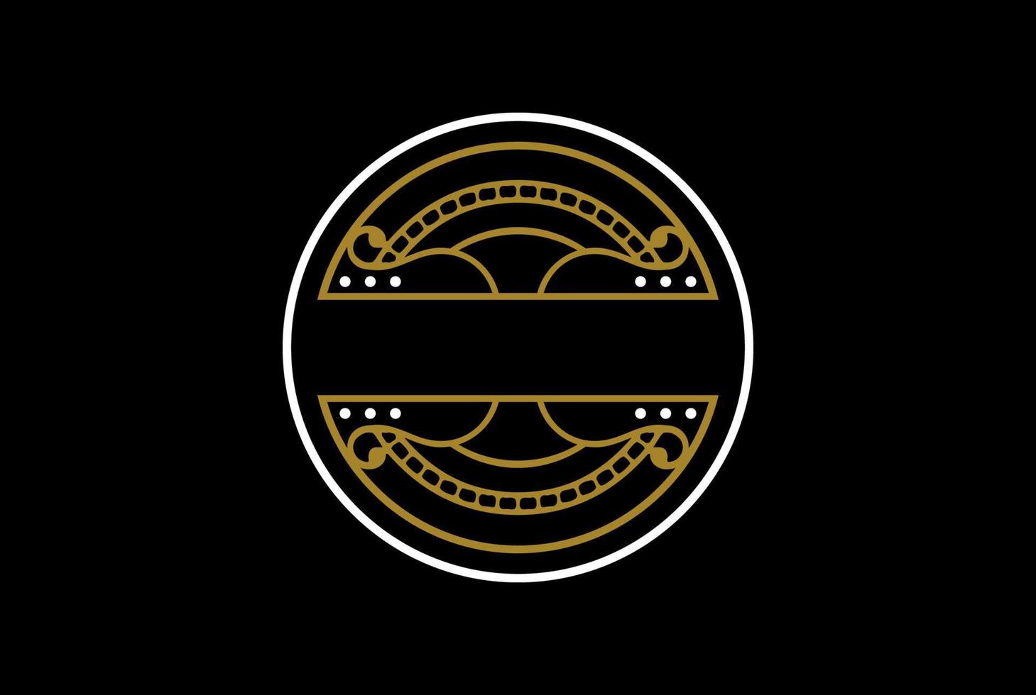 vintage retrò distintivo emblema etichetta adesivo timbro sigillo logo design vettoriale