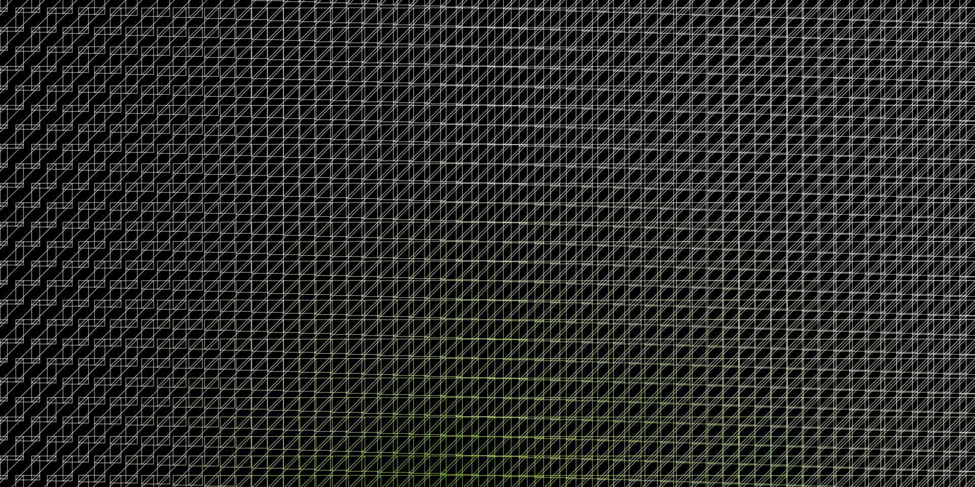 sfondo vettoriale verde scuro con linee.