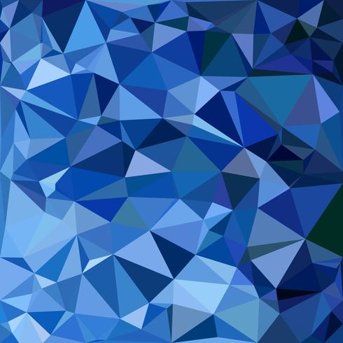 Sfondo blu mosaico poligonale, modelli di design creativo vettore