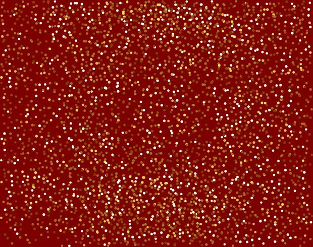 cascate scintillio dorato sparkle-bubbles particelle di champagne stelle sfondo nero felice anno nuovo concetto di vacanza. vettore