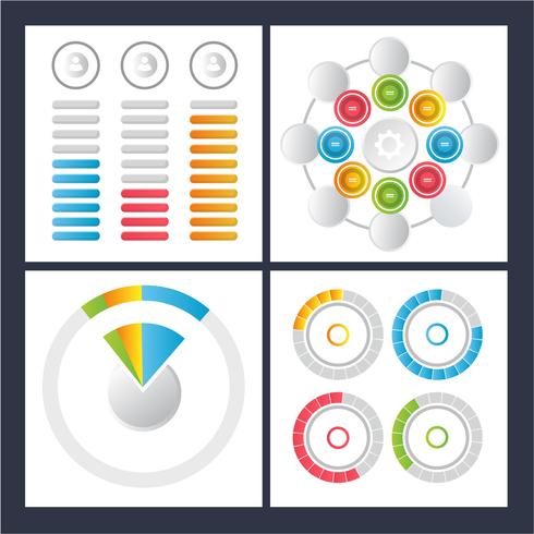 Illustrazione infografica vettoriale