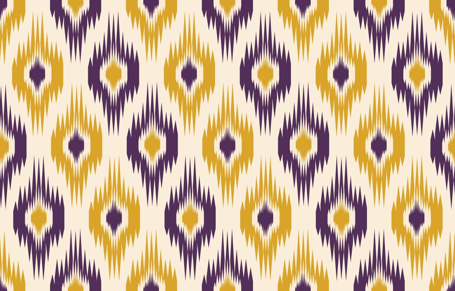 etnico astratto ikat art. modello senza cuciture in stile tribale, popolare e messicano. ornamento di arte geometrica azteca print.design per moquette, carta da parati, abbigliamento, avvolgimento, tessuto, copertina, tessile vettore