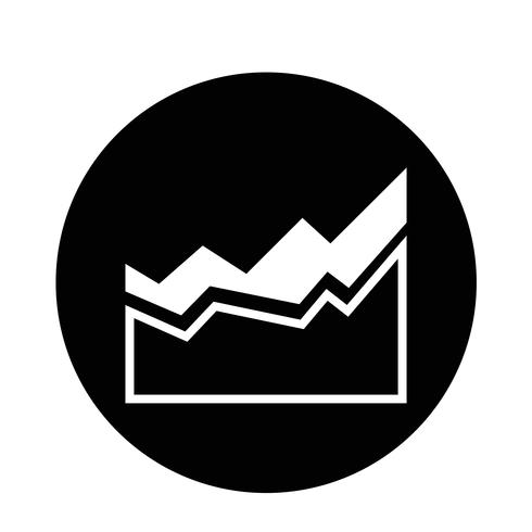 Icona del grafico vettore