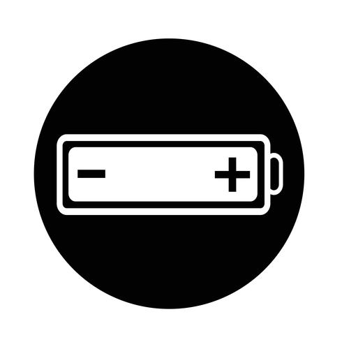 icona della batteria vettore