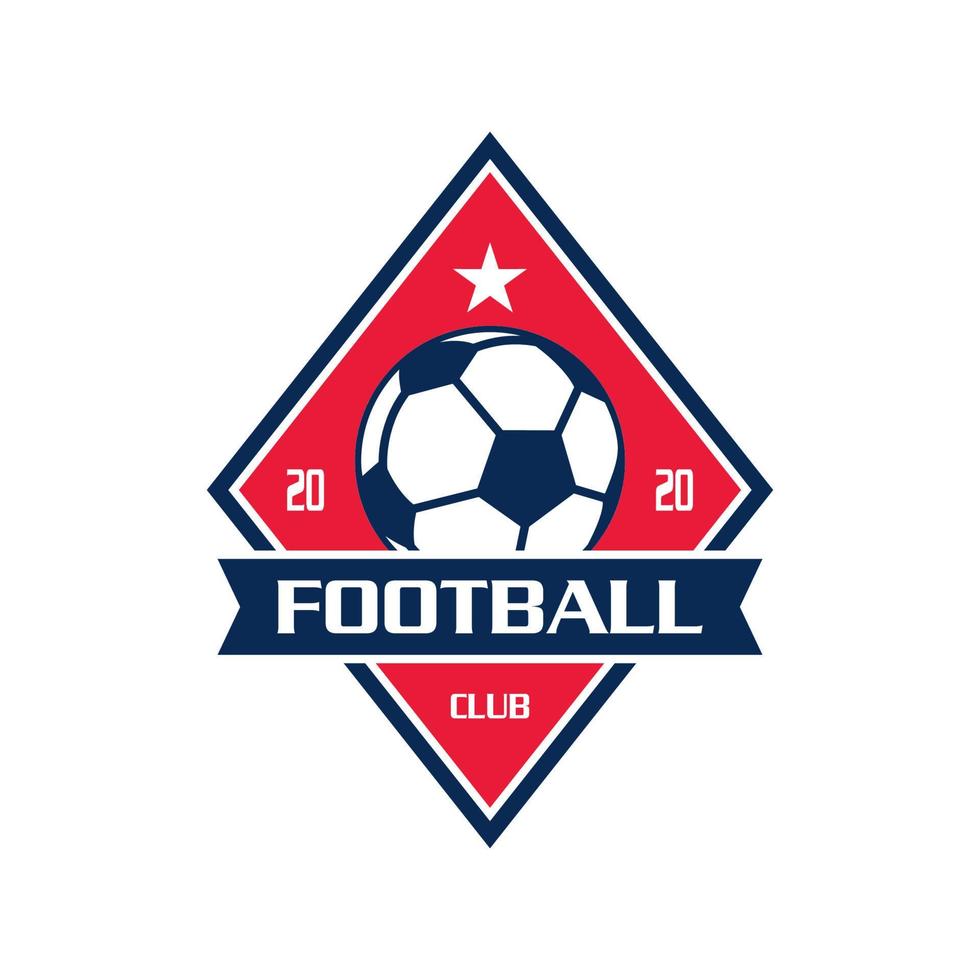 vettore di calcio, vettore di logo sportivo