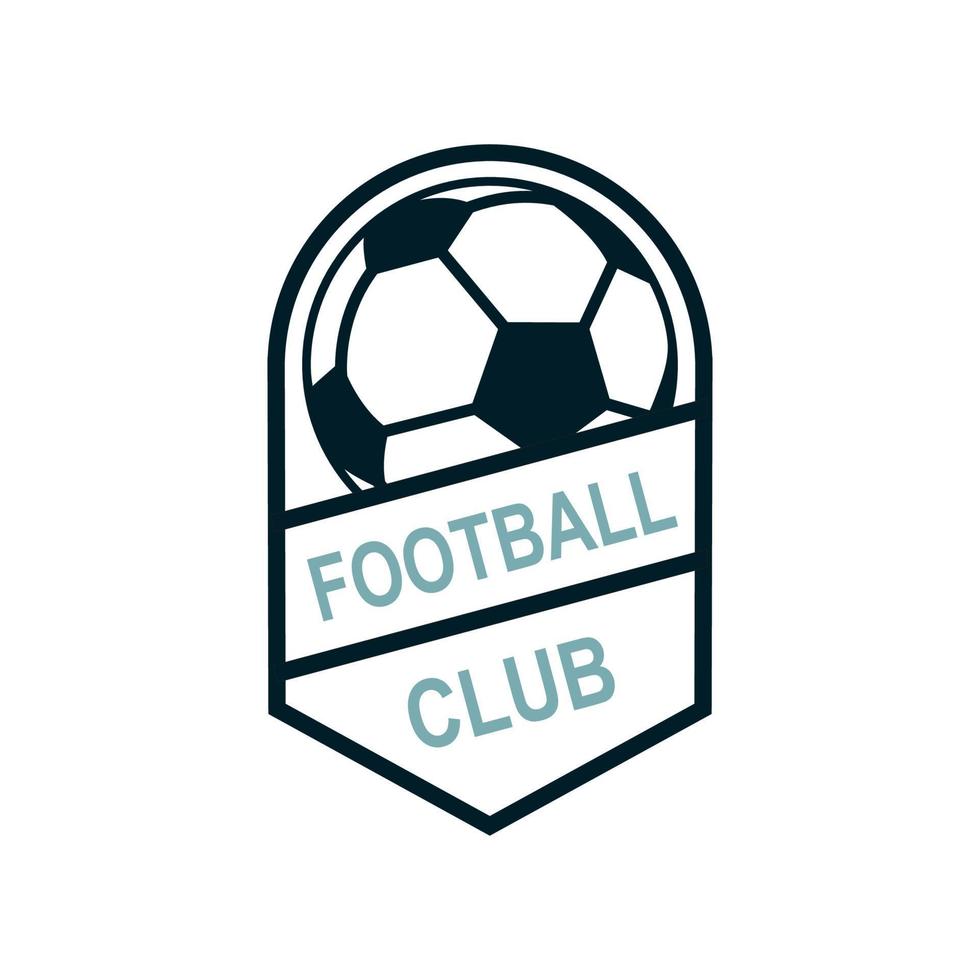vettore di calcio, vettore di logo sportivo