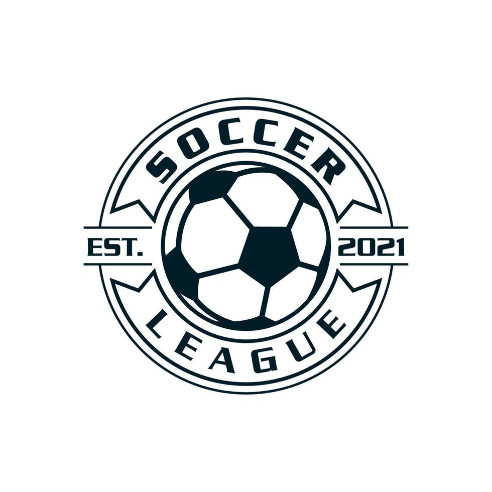 logo di calcio, vettore di logo sportivo