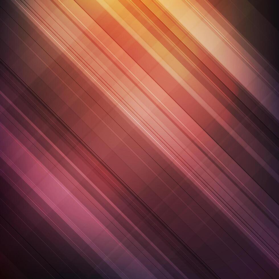 Astratto sfondo luminoso con linee diagonali. Illustrazione vettoriale