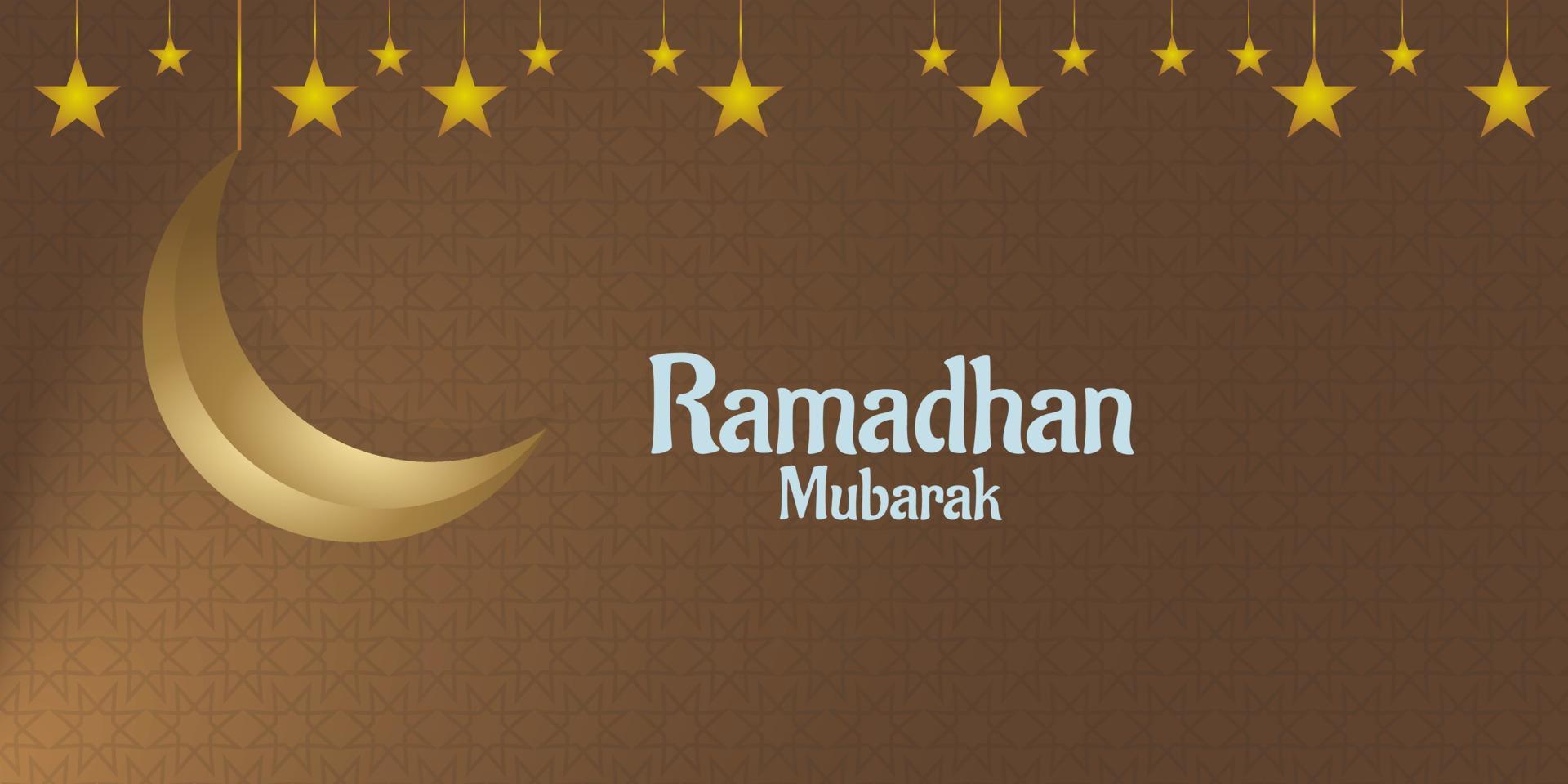 sfondo ramadan kareem celebrare. mese di digiuno musulmano vettore