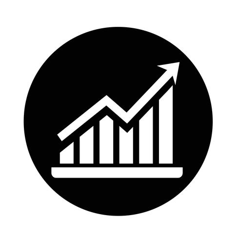 icona del grafico vettore