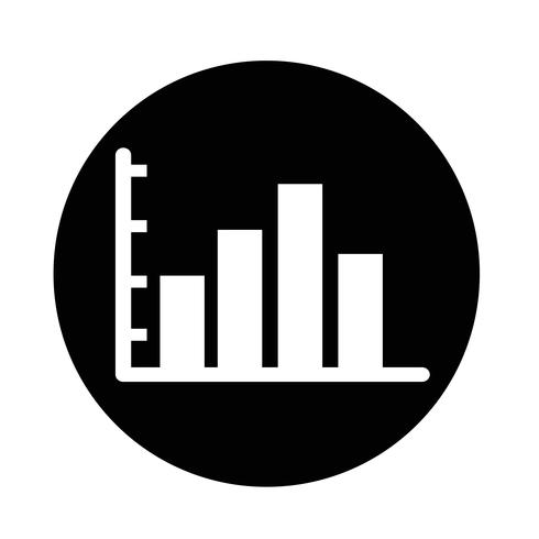 icona del diagramma grafico vettore