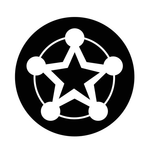 Icona di rete vettore