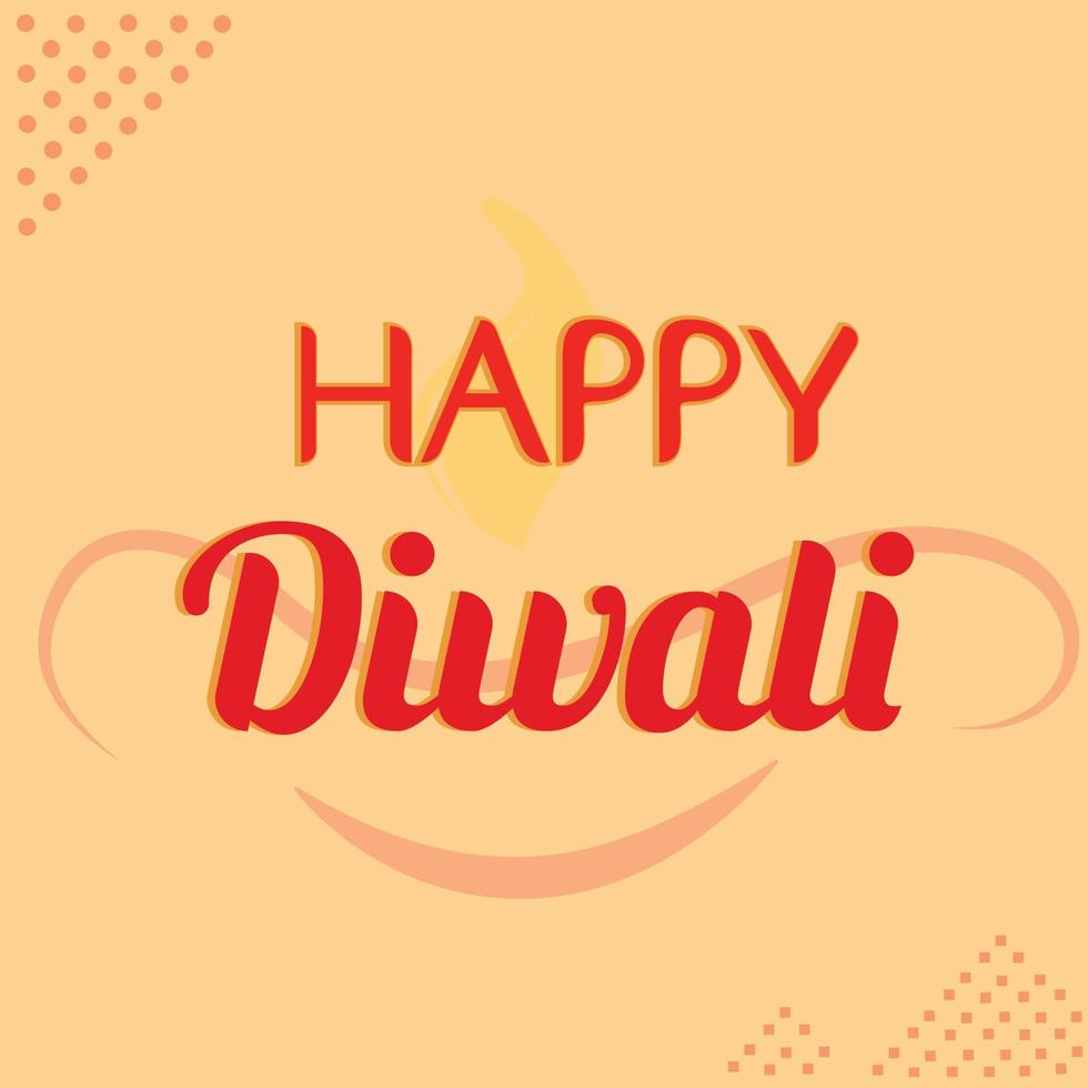 set di cartoline d'auguri di diwali di lusso felice. india festival delle luci collezione di modelli di inviti per le vacanze con scritte disegnate a mano e lampade diya dorate. illustrazione vettoriale. vettore