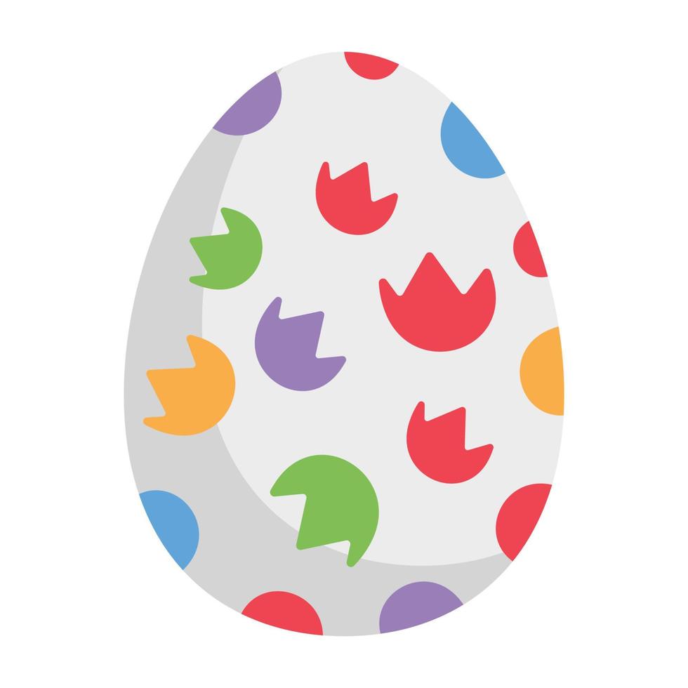 icona del vettore dell'uovo di Pasqua che può facilmente modificare o modificare