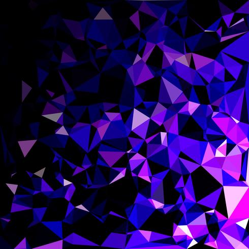Sfondo viola mosaico poligonale, modelli di design creativo vettore
