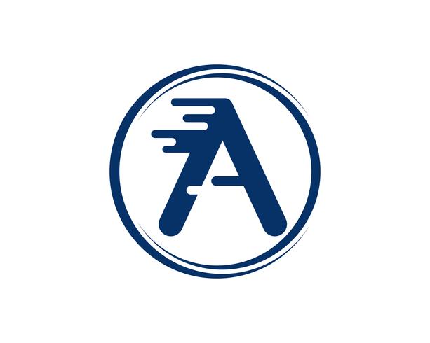 Un&#39;icona di vettore del modello di affari di logo della lettera