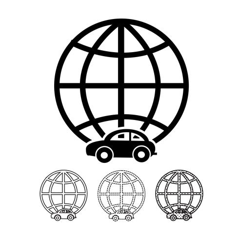 Icona di vettore del globo