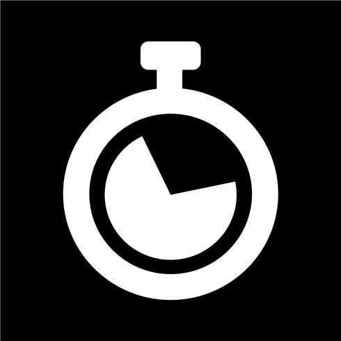 Illustrazione vettoriale icona orologio