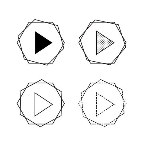 Illustrazione di icona freccia vettoriale