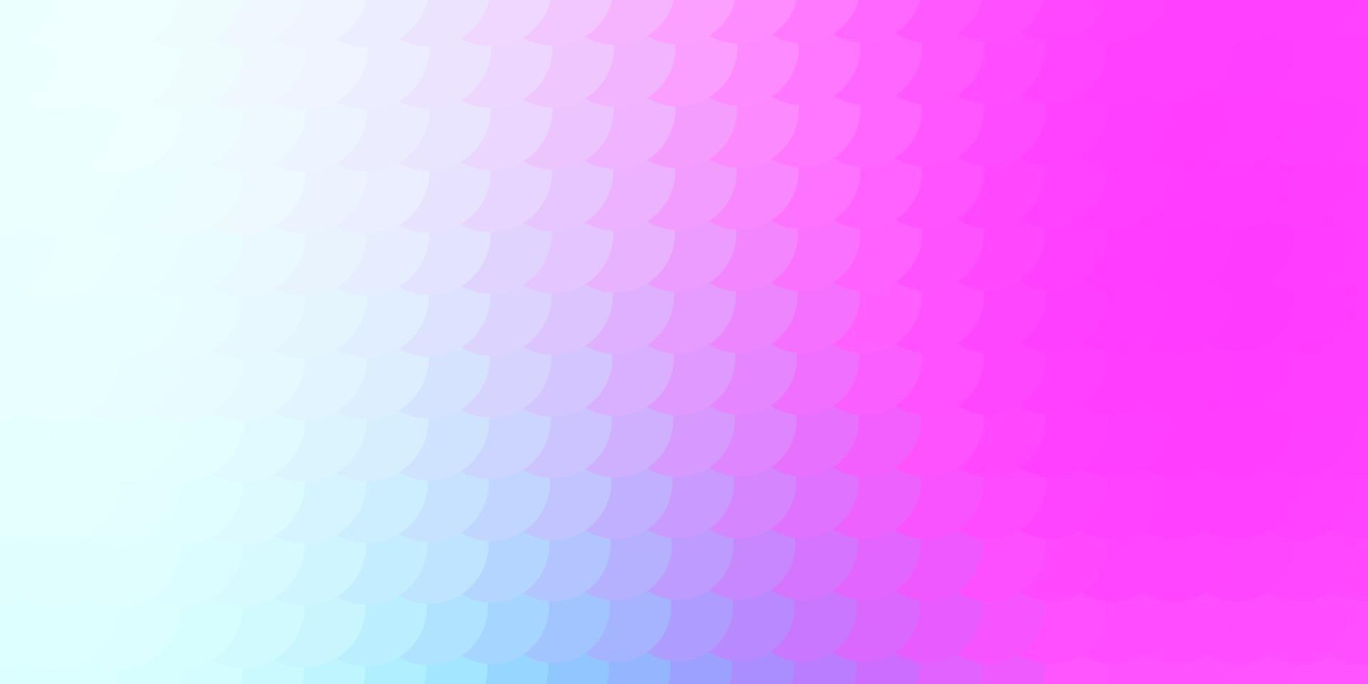 sfondo vettoriale rosa chiaro, blu con punti.