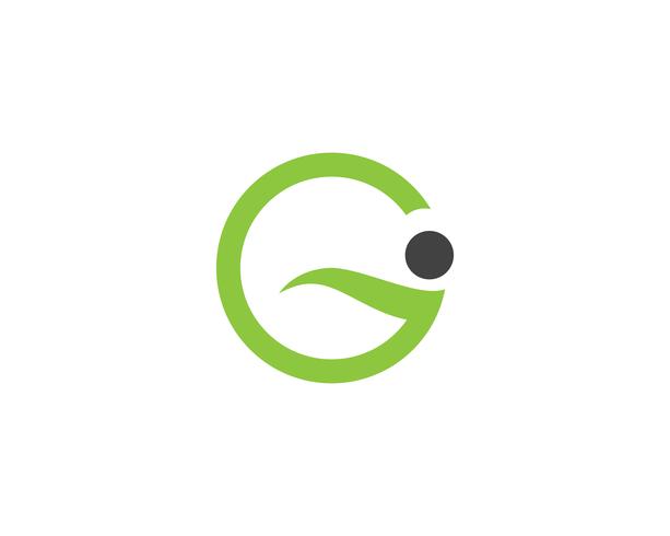 G lettere logo e simboli modello icone app .. vettore