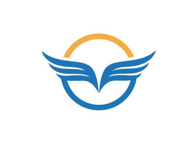 Falcon Logo Template vettoriale