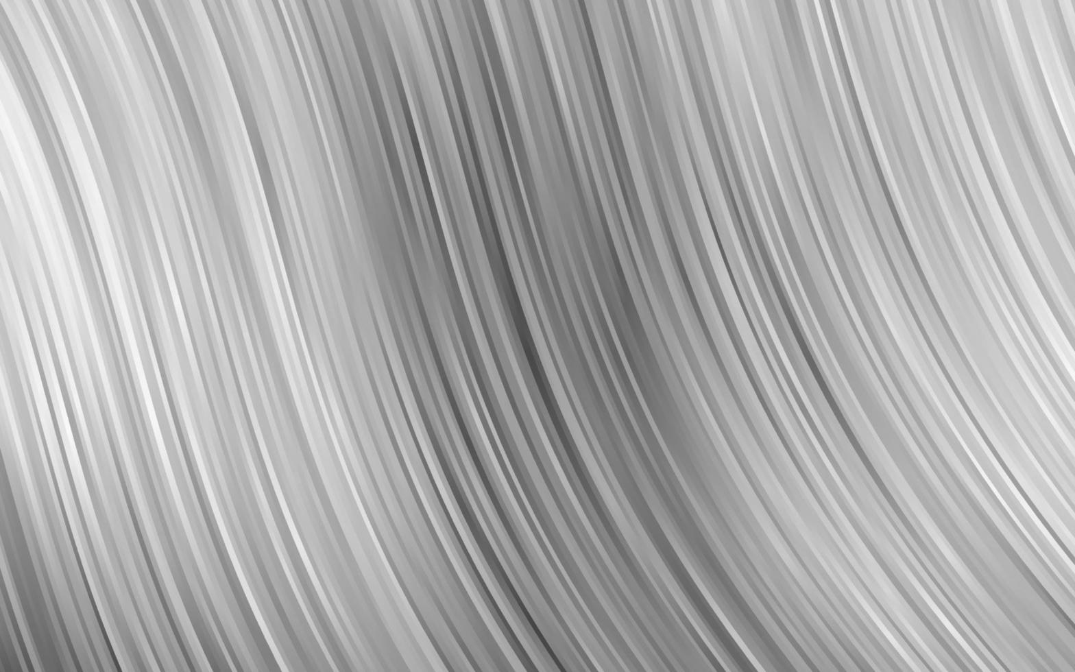 sfondo vettoriale argento chiaro, grigio con linee piegate.