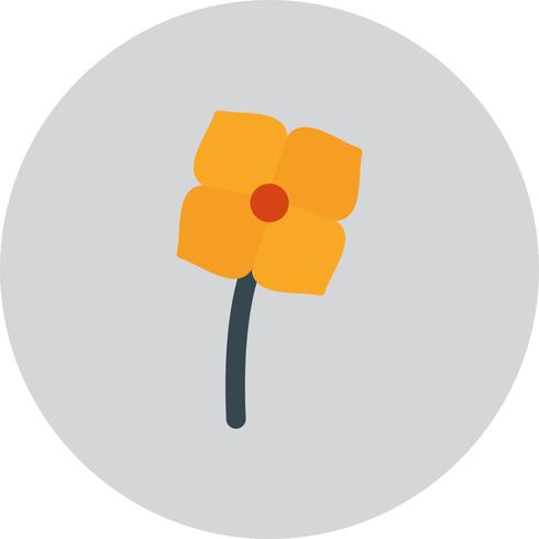 Icona del fiore vettoriale