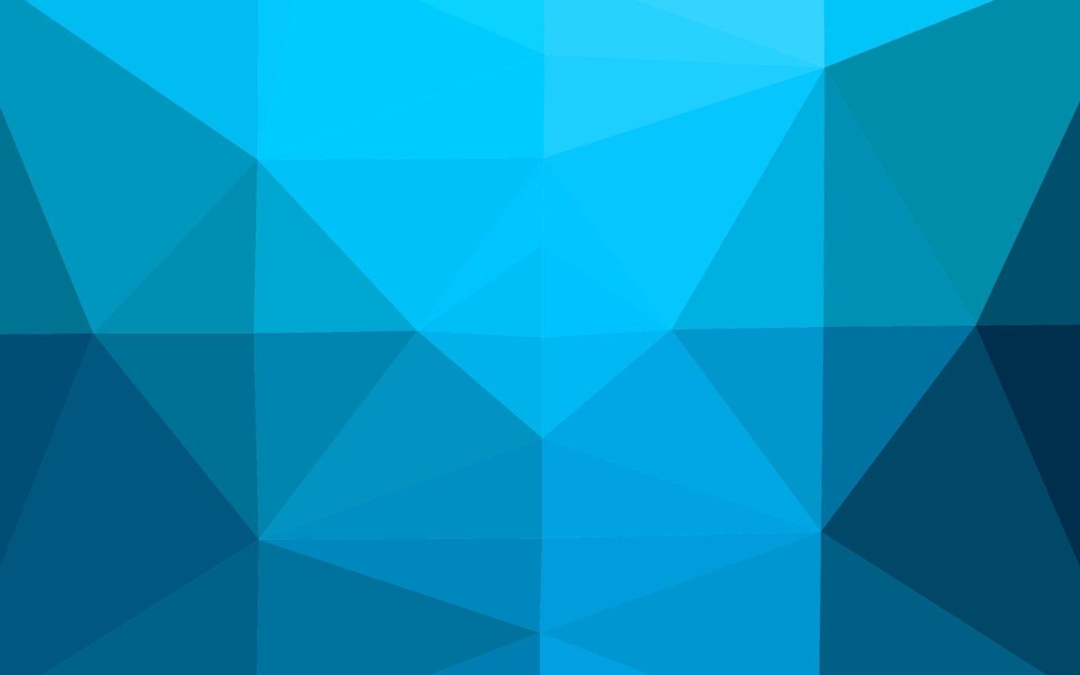 modello poligonale vettoriale blu chiaro.