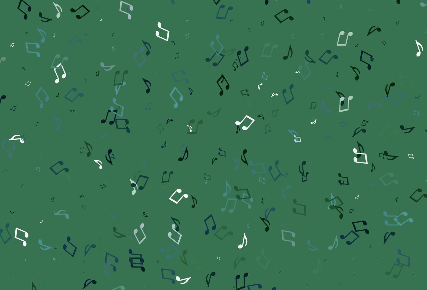 texture vettoriale colorato leggero con note musicali.