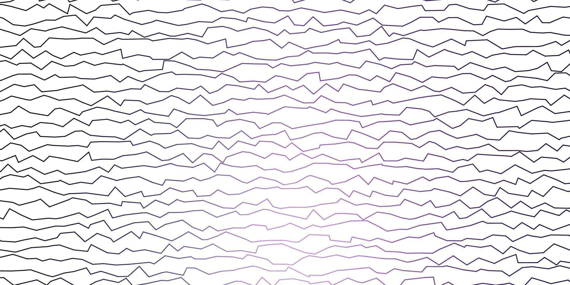 sfondo vettoriale viola scuro con linee piegate.