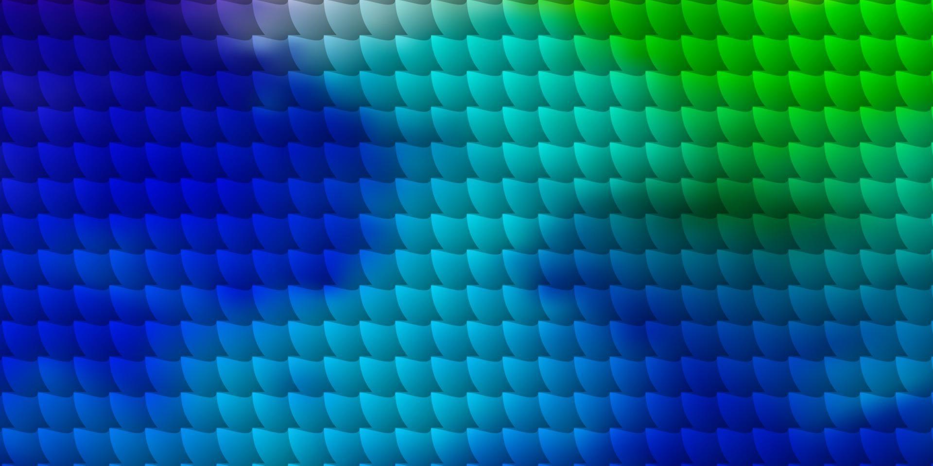 modello vettoriale multicolore chiaro in stile quadrato.
