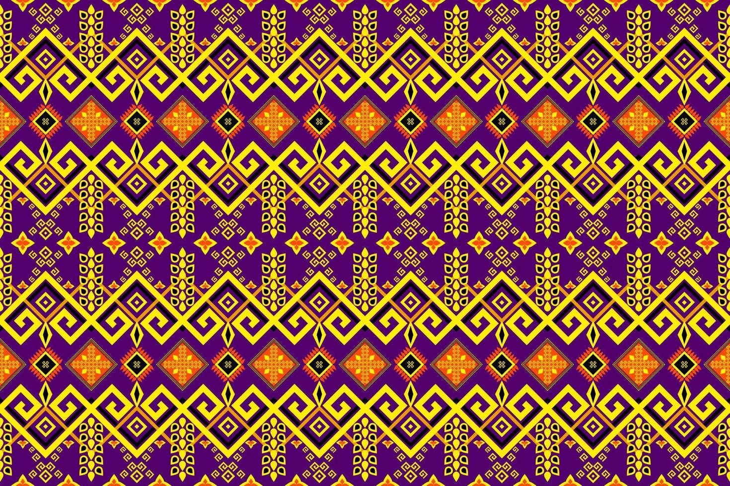 geometrico etnico orientale tradizionale pattern.figure ricamo tribale style.design per carta da parati, abbigliamento, confezionamento, tessuto, illustrazione vettoriale