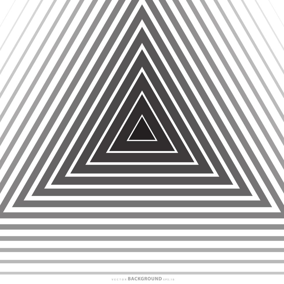 modello vettoriale geometrico triangolo. trama di linea astratta. sfondo di piramide vettoriale. modelli di design creativo. illustrazione eps 10.